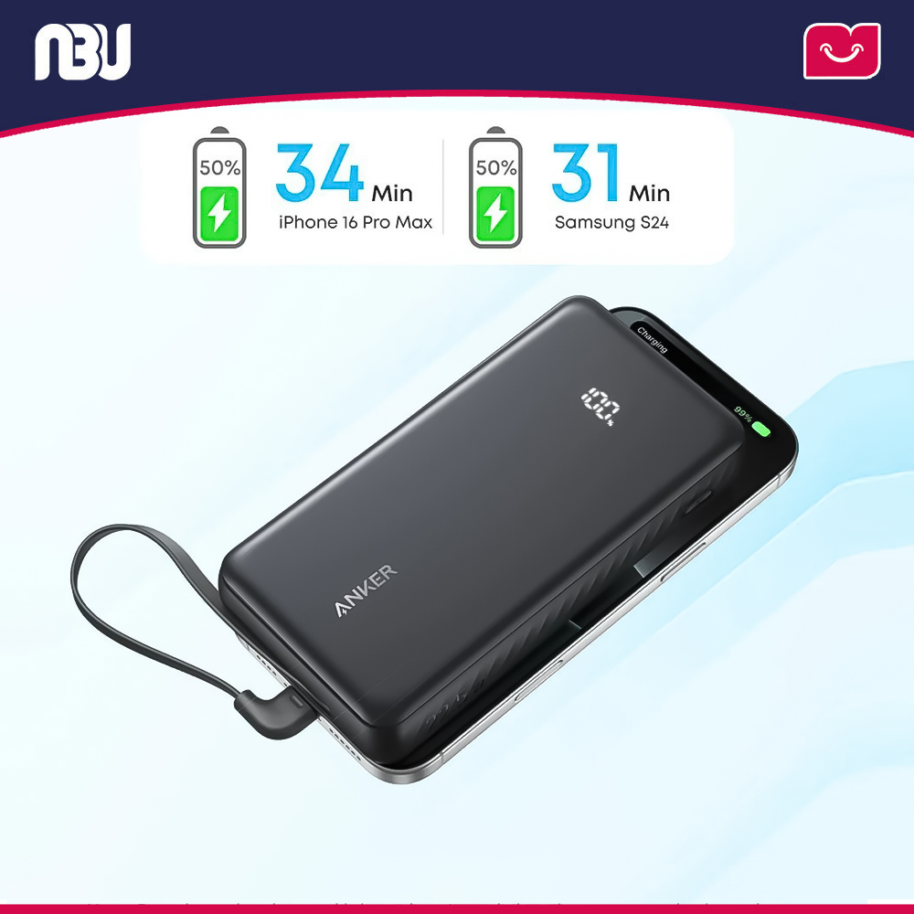 پاوربانک 20000 میلی آمپر 22.5 وات انکر مدل ZOLO کدA110EH11