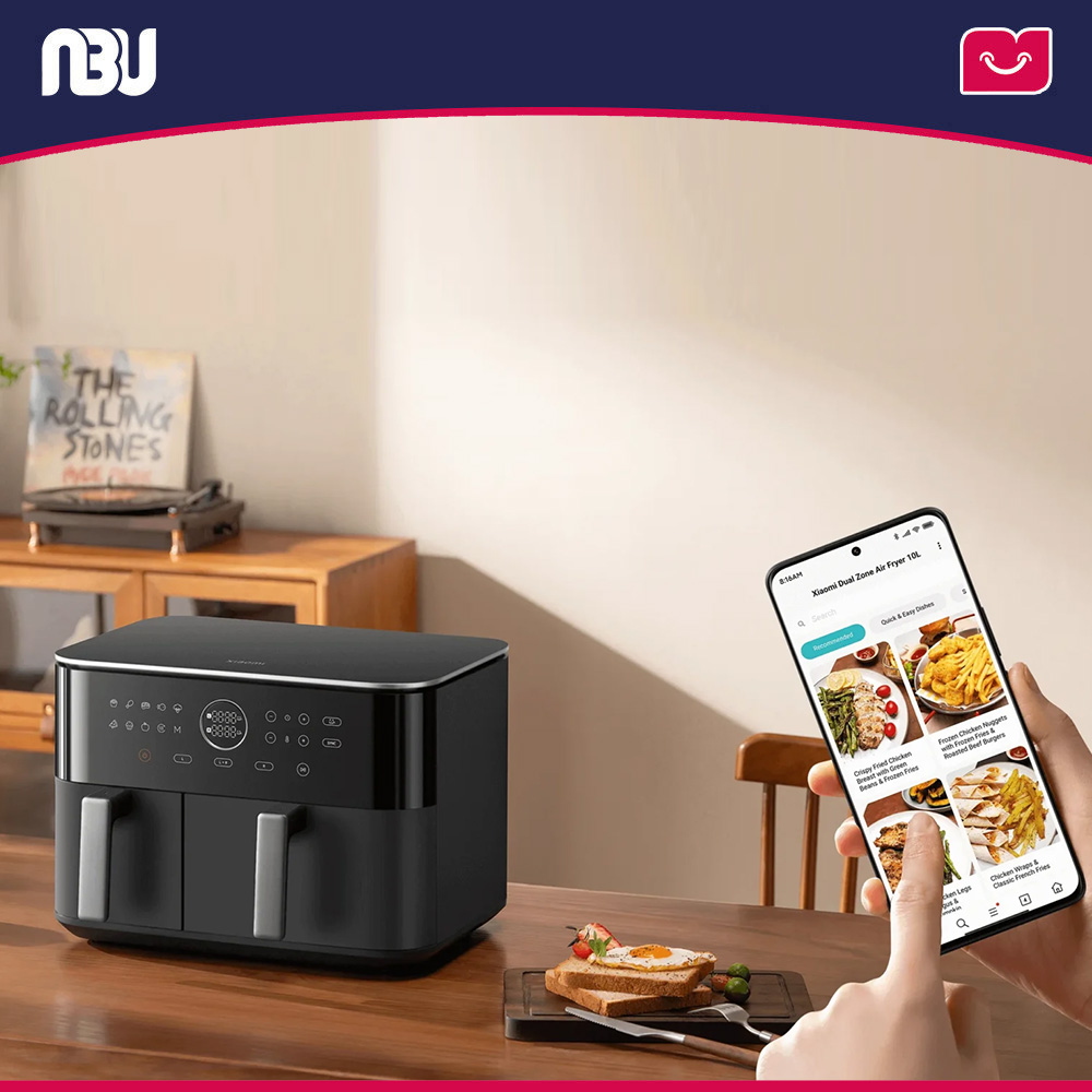 سرخ کن بدون روغن هوشمند 10 لیتری شیائومی مدل Dual Zone 