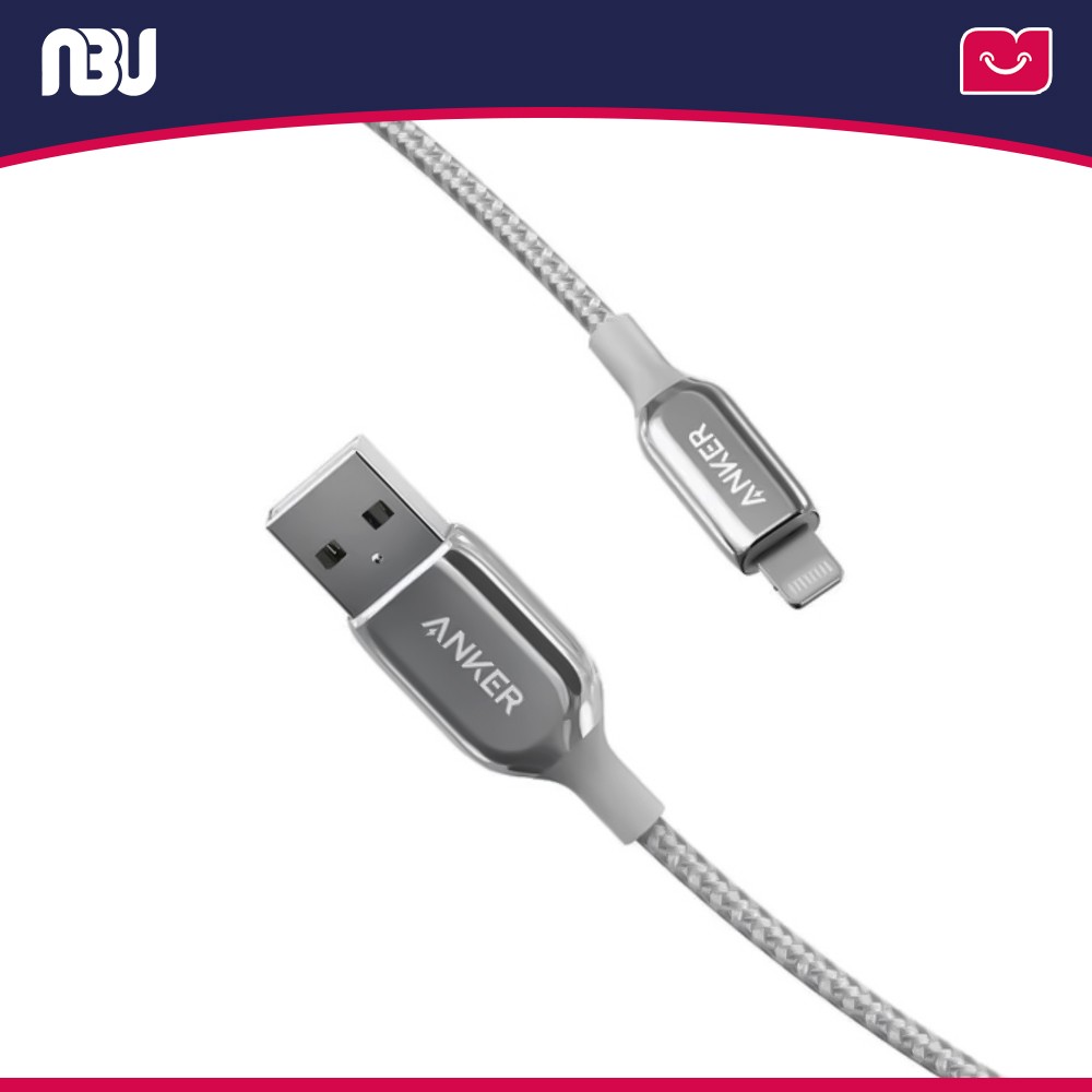 کابل تبدیل 0.9 متری USB به لایتنینگ انکر مدل PowerLine III Plus A8822