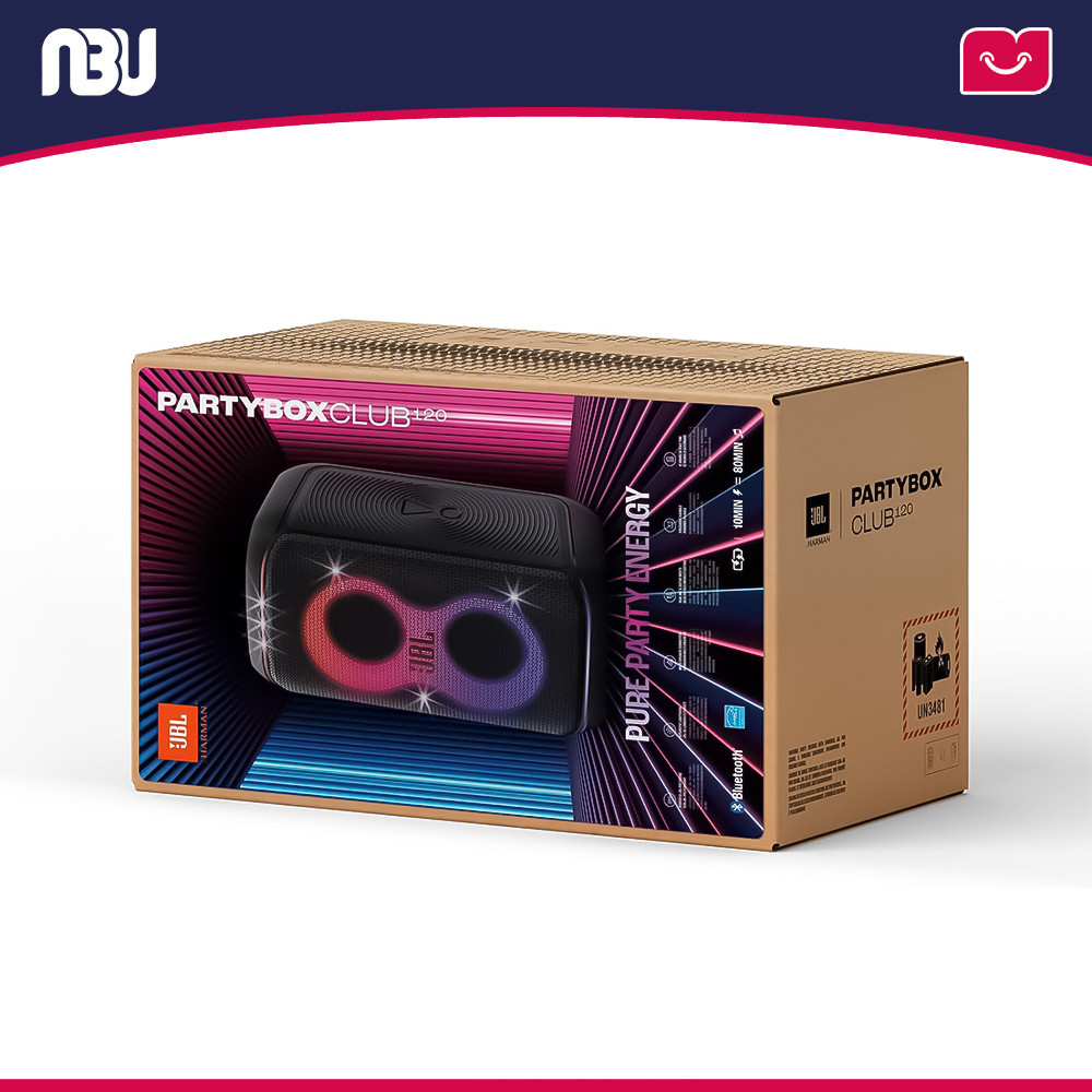 اسپیکر بلوتوثی قابل حمل جی بی ال مدل Partybox Club 120