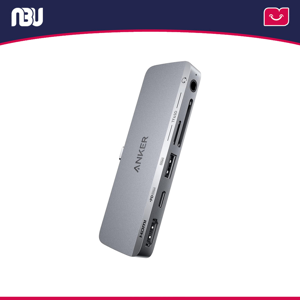 هاب تایپ سی 6 در 1 انکر مدل 541 کدA8363HA1