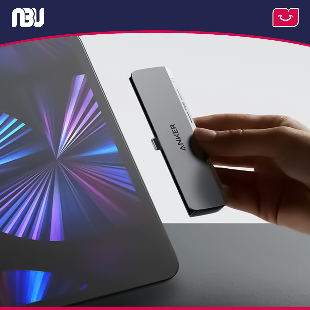 هاب تایپ سی 6 در 1 انکر مدل 541 کدA8363HA1