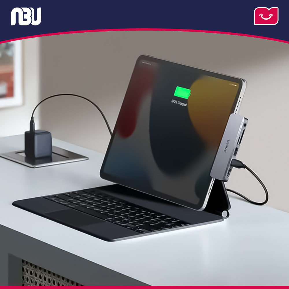 هاب تایپ سی 6 در 1 انکر مدل 541 کدA8363HA1