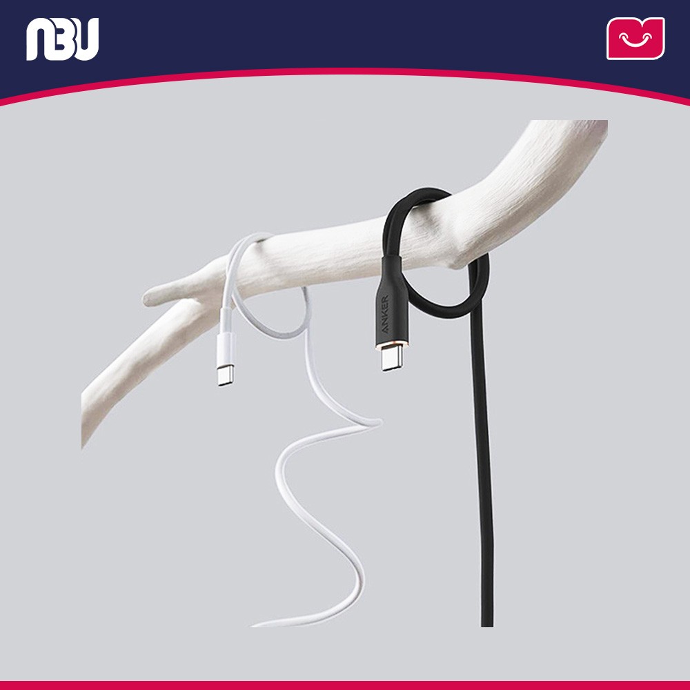 کابل تبدیل USB-C به USB-C انکر مدل Powerline III 100W A8856H11