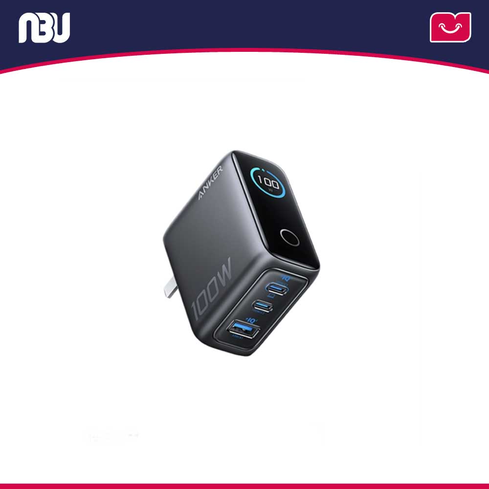 شارژر دیواری 100 وات 3 پورت انکر مدل ZOLO