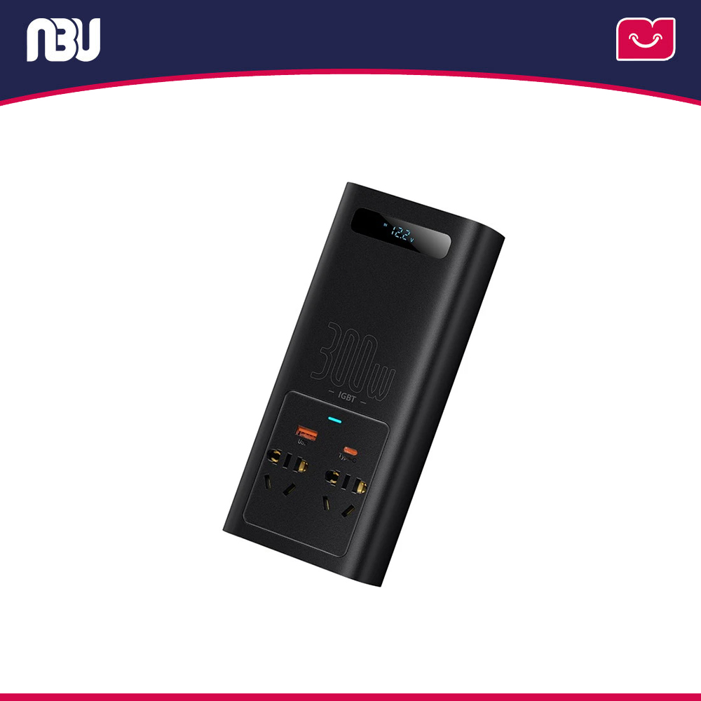مبدل برق خودرو بیسوس 300 وات  مدل  IGBT کدCGNB010101 شناسه 608675 