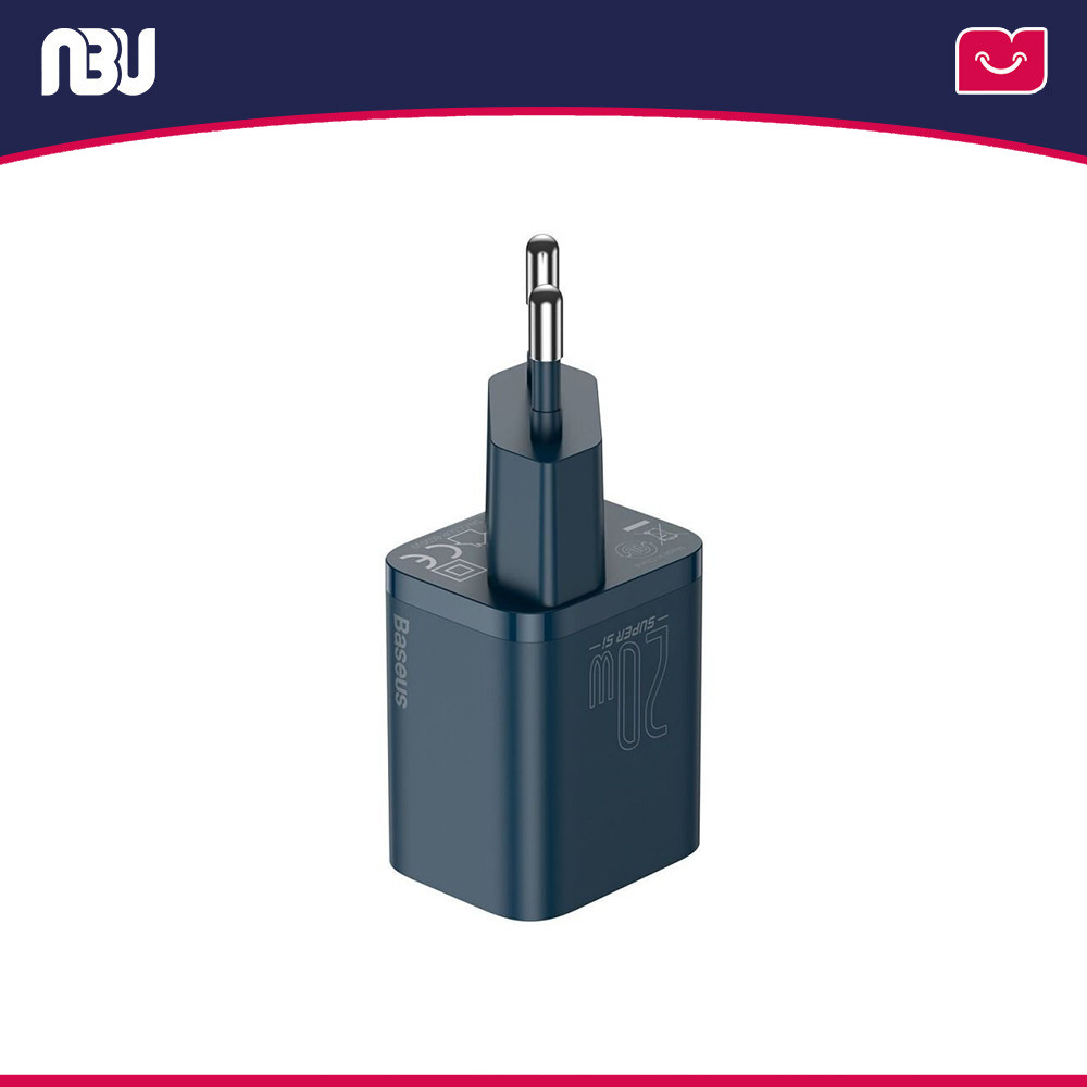 شارژر دیواری 20 وات بیسوس مدل Super Si کد CCSUP-B03 شناسه 230019 