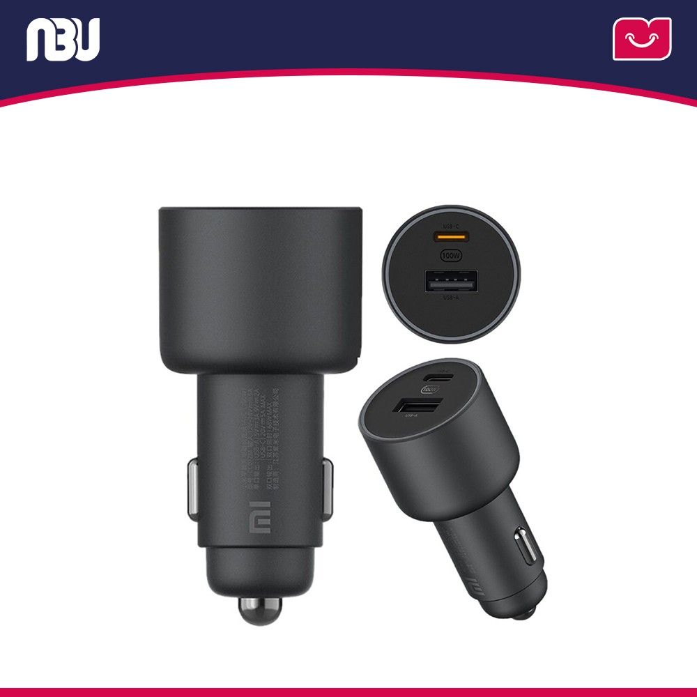 شارژر فندکی 100W شیائومی 1A1C مدل CC07ZM