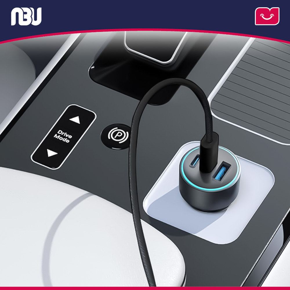 شارژر فندکی 67 وات انکر مدل B2731 535 به همراه کابل USB-C