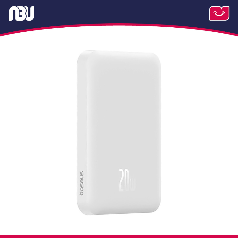 پاوربانک 5000 میلی آمپر 20 وات بیسوس Magnetic Mini مدل P10022107223-00 شناسه636210