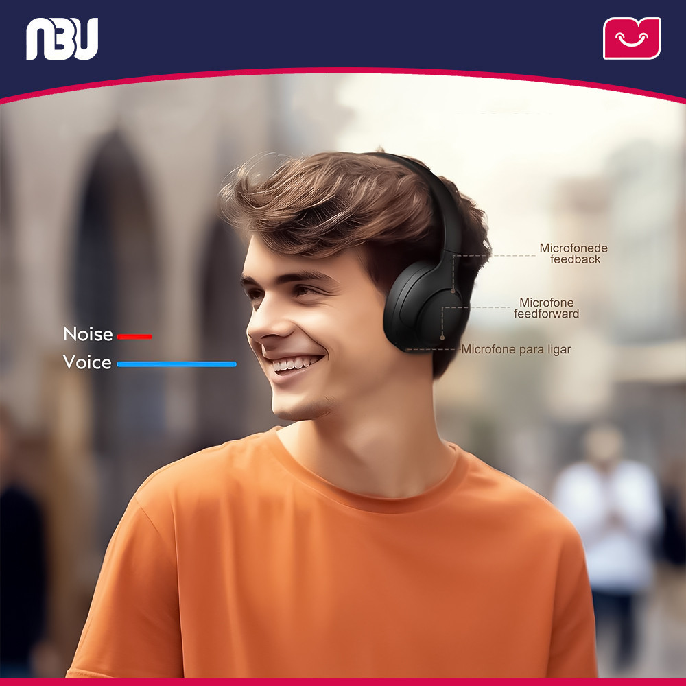 هدفون بلوتوثی بی  سیم کیو سی وای مدل H3 Anc