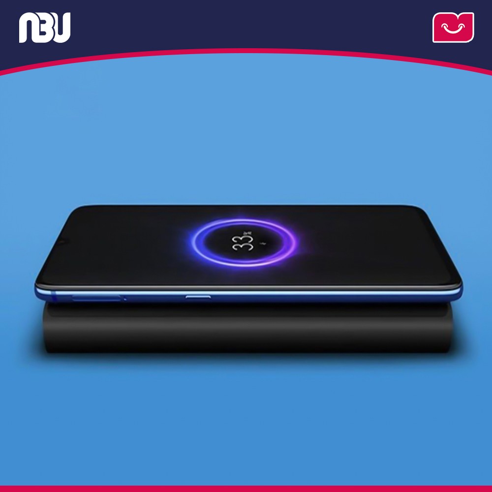 پاور بانک بی سیم شیائومی مدل WPB15PDZM با توان 10 وات ظرفیت 10000 میلی آمپر ساعت