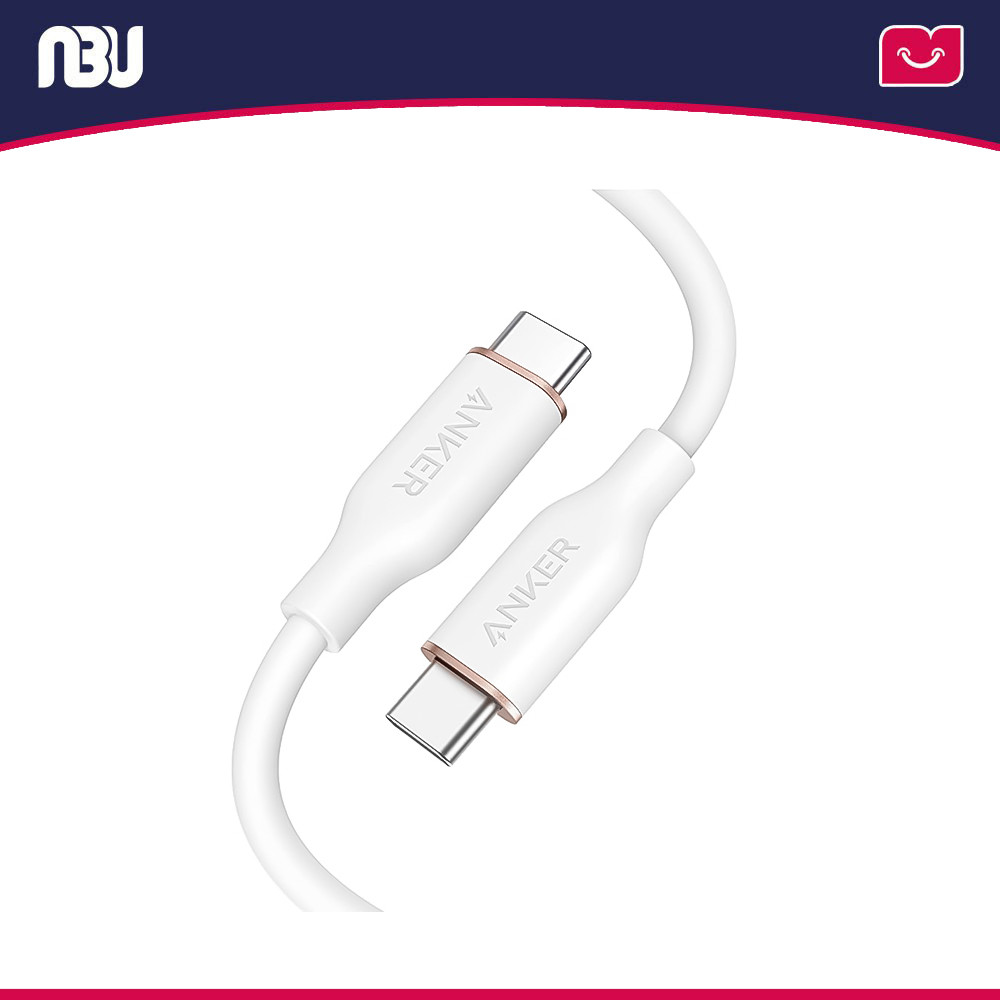 کابل USB-C به USB-C انکر مدل Powerline III Flow 6FT A8553H11
