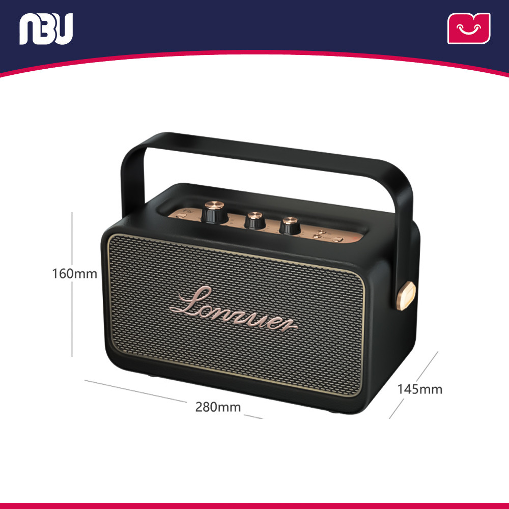 اسپیکر بلوتوثی قابل حمل لونزور مدل Fly